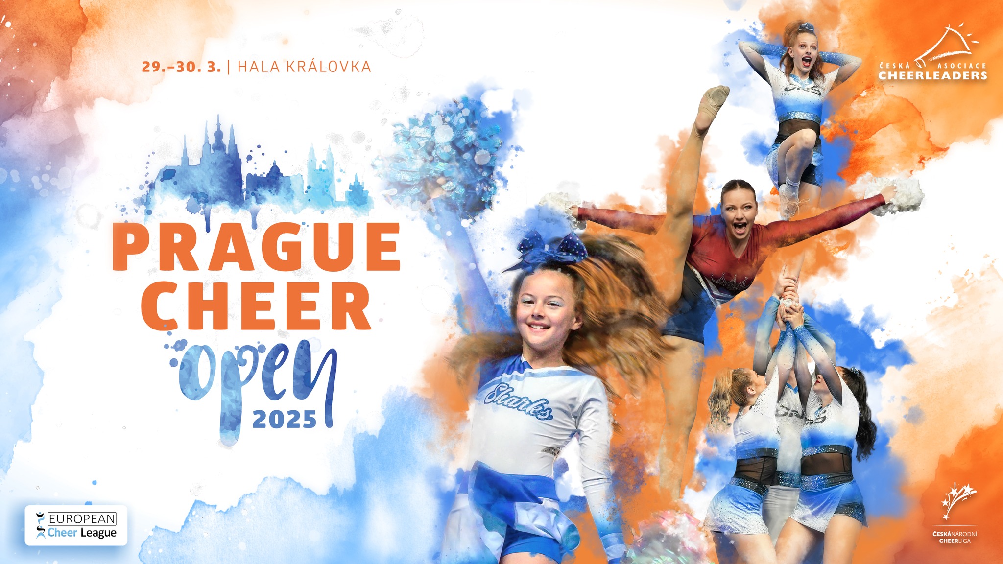 Staň se součástí Prague Cheer Open 2025! Hledáme dobrovolníky.